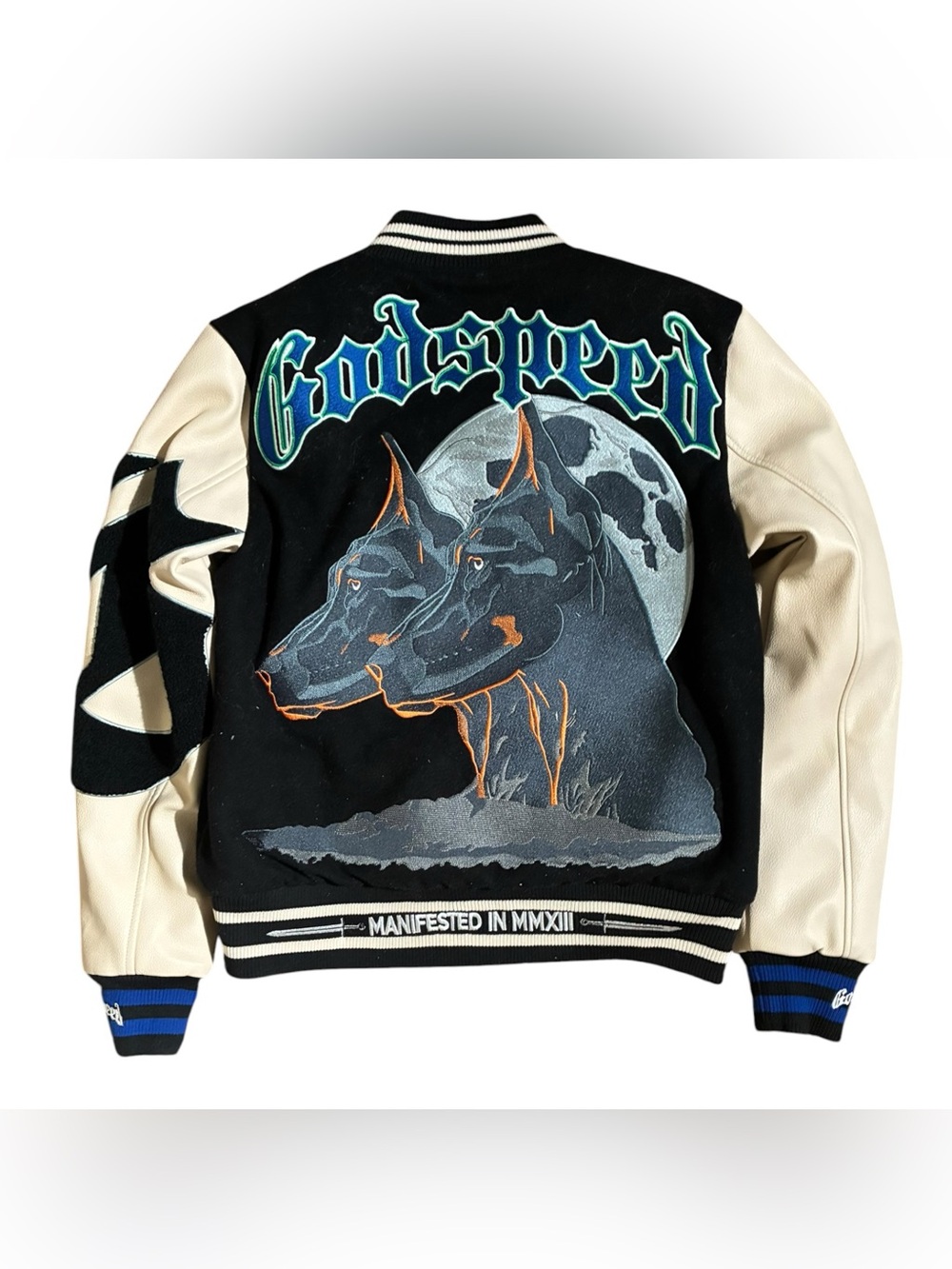 GodSpeed Doberman F.T.D Varsity Jacket